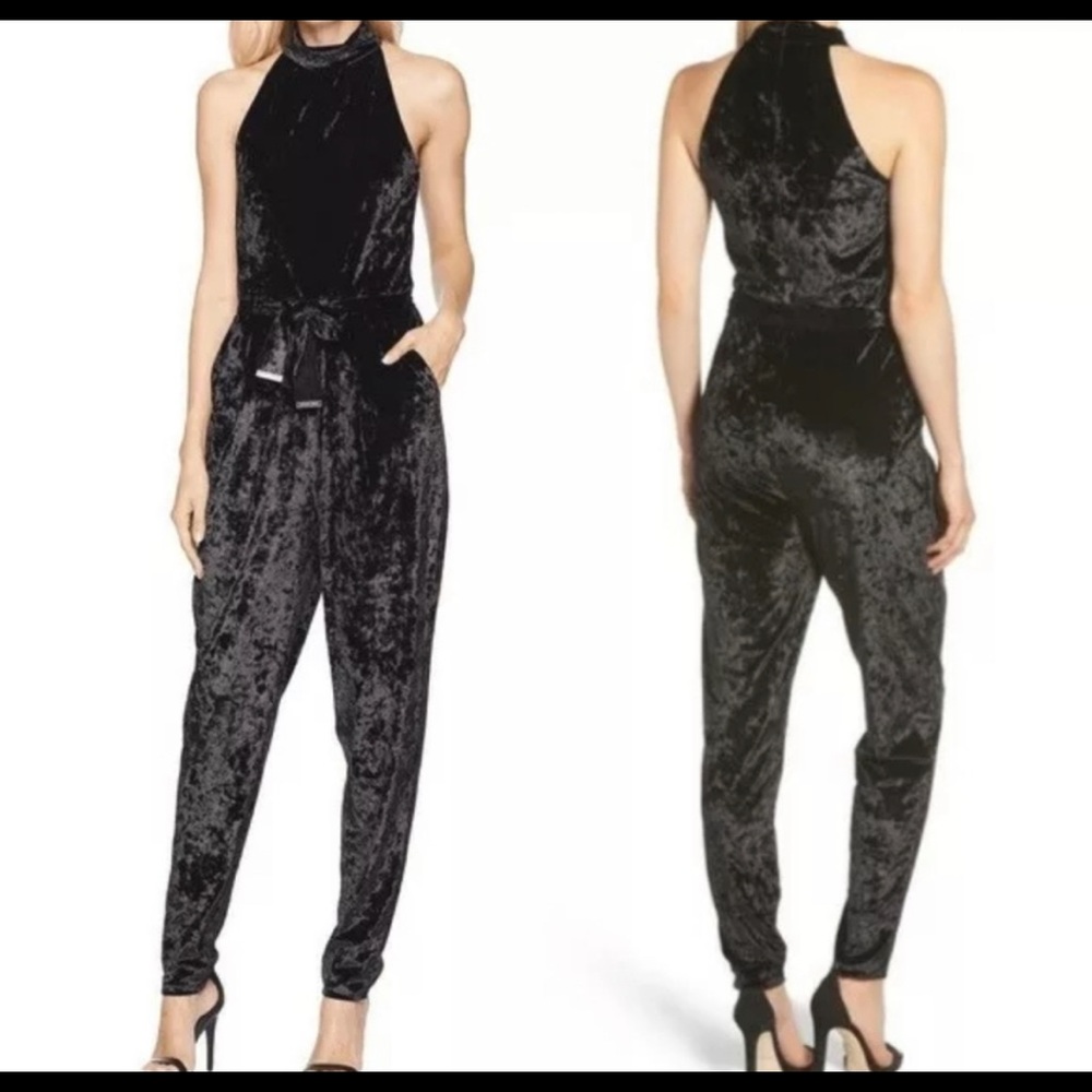 Michael Kors Velvet Jumpsuit NWT